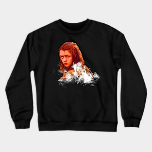 Mysterious Woman Crewneck Sweatshirt